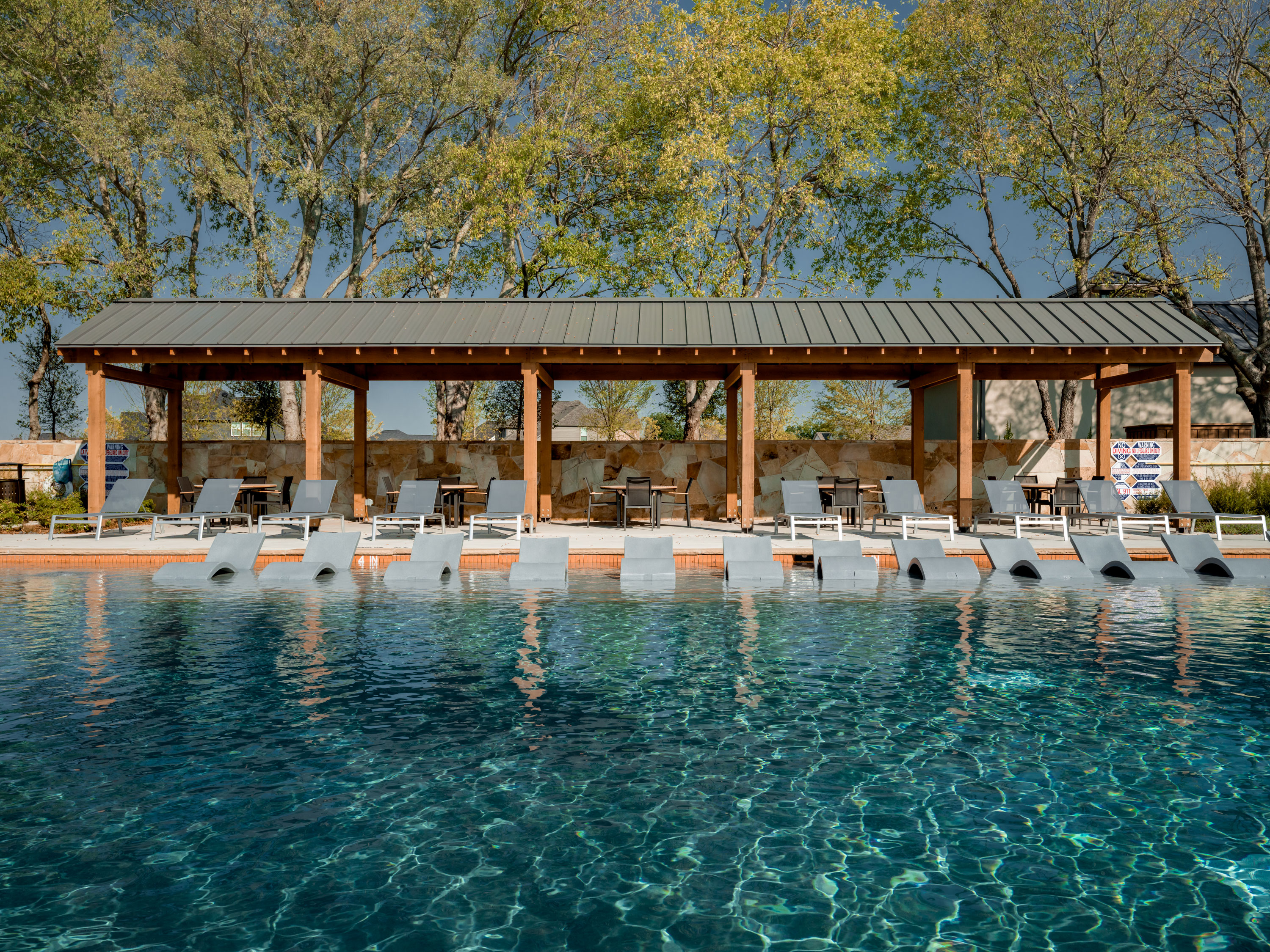 The resort-style pool at Hillstead.